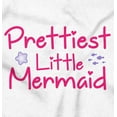 thumbnail image 2 of Prettiest Mermaid Summer Pool Beach Youth T Shirt Tee Girls Infant Toddler Brisco Brands 2T, 2 of 5