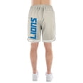 thumbnail image 5 of Men's New Era Light Beige Detroit Lions Stone Multi Patch Shorts, 5 of 5