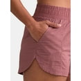 thumbnail image 4 of Avia Women's Hybrid Seersucker Shorts, Sizes XS-3XL, 4 of 5