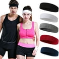 thumbnail image 4 of European And American Outdoor Sports Sweat-absorbent Towel Headband Belt Men And Women Fashion Fitness Yoga Head Towel Headband Pink, 4 of 11