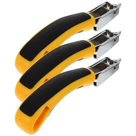 EXHUMKY 3pcs Nail Pulling Tool Stainless Steel Multi Color for Railway Roofers