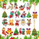 thumbnail image 1 of Art Craft Kit Chuangdi, 20 piezas de adornos navideños con diamantes, 1 of 6