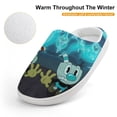thumbnail image 4 of The Cuphead Show Season Kid's Cotton Slippers Winter Warm Soft Plush Slippers with Rubber Sole Non-Slip Indoor Outdoor Slip on Shoes Fluffy House Slippers For Boys Girls Teen, 4 of 8