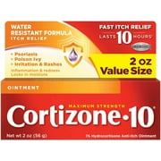 Cortizone 10 Maximum Strength Anti Itch Ointment 2 Oz