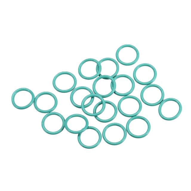 Juntas tóricas de caucho de flúor Uxcell FKM, sellos de juntas 5mmx7mmx1mm