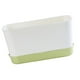 thumbnail image 1 of Caja de ventanas Sembradora Rectángulo Flower Pot verduras Multifuncionales Contenedor de de platillo adjunto para alféizar de jardín Verde, 1 of 8