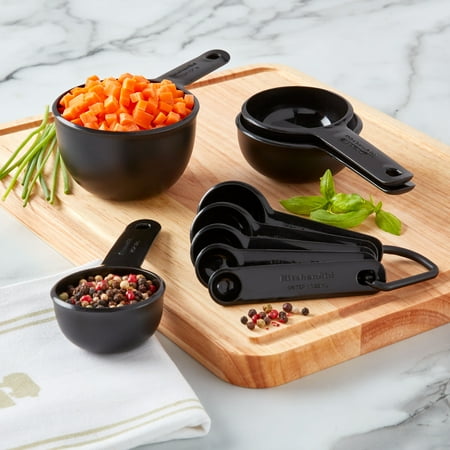 

Kitchenaid Universal Measure Cup Spoon Set in Black