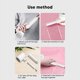 thumbnail image 5 of Cute Lint Brushes Electric Lint Remover USB Rechargeable 2 in 1 Lint Remover Portable Handle Fabric Shaver Anti Pilling Electric Micro Arc Cover Renew Clothes Fuzz Remover Lint Trimmer for(Pink), 5 of 5