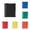 Blue 1 Pack & Black 1 Pack & Red 1 Pack & Yellow 1 Pack & Green 1 Pack & Orange 1 Pack, variant on Plastic Folders With Pockets Heavy Duty Two Pocket Folder File Organizer For Students Classroom Homework School Must Have