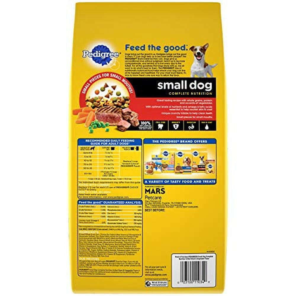 PEDIGREE Small Dog Complete Nutrition Small Breed Adult Dry