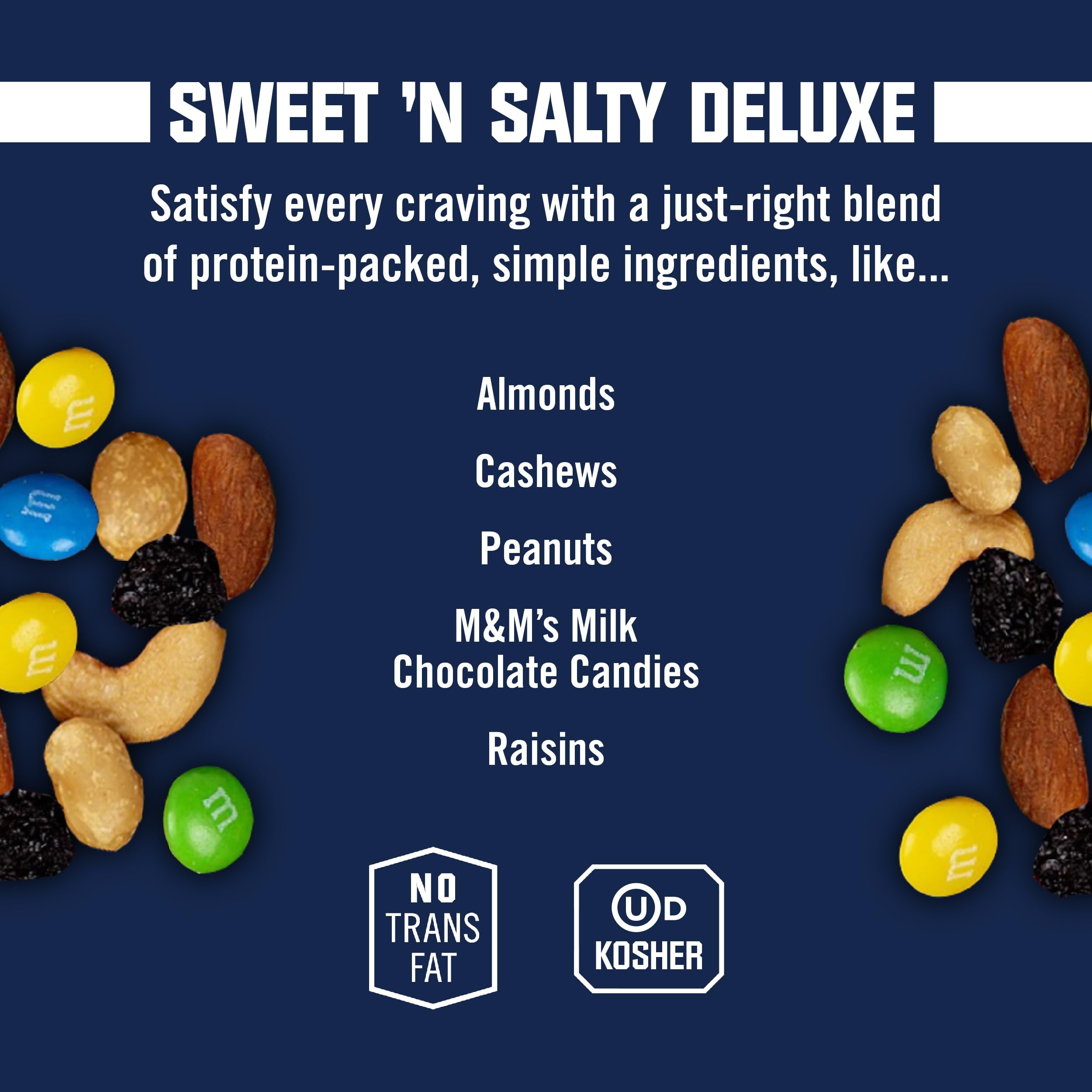 Kar’s Nuts Sweet ‘N Salty Deluxe Trail Mix, 1.5 oz Individual Packs - Bulk Pack of 18, Gluten-Free Snacks
