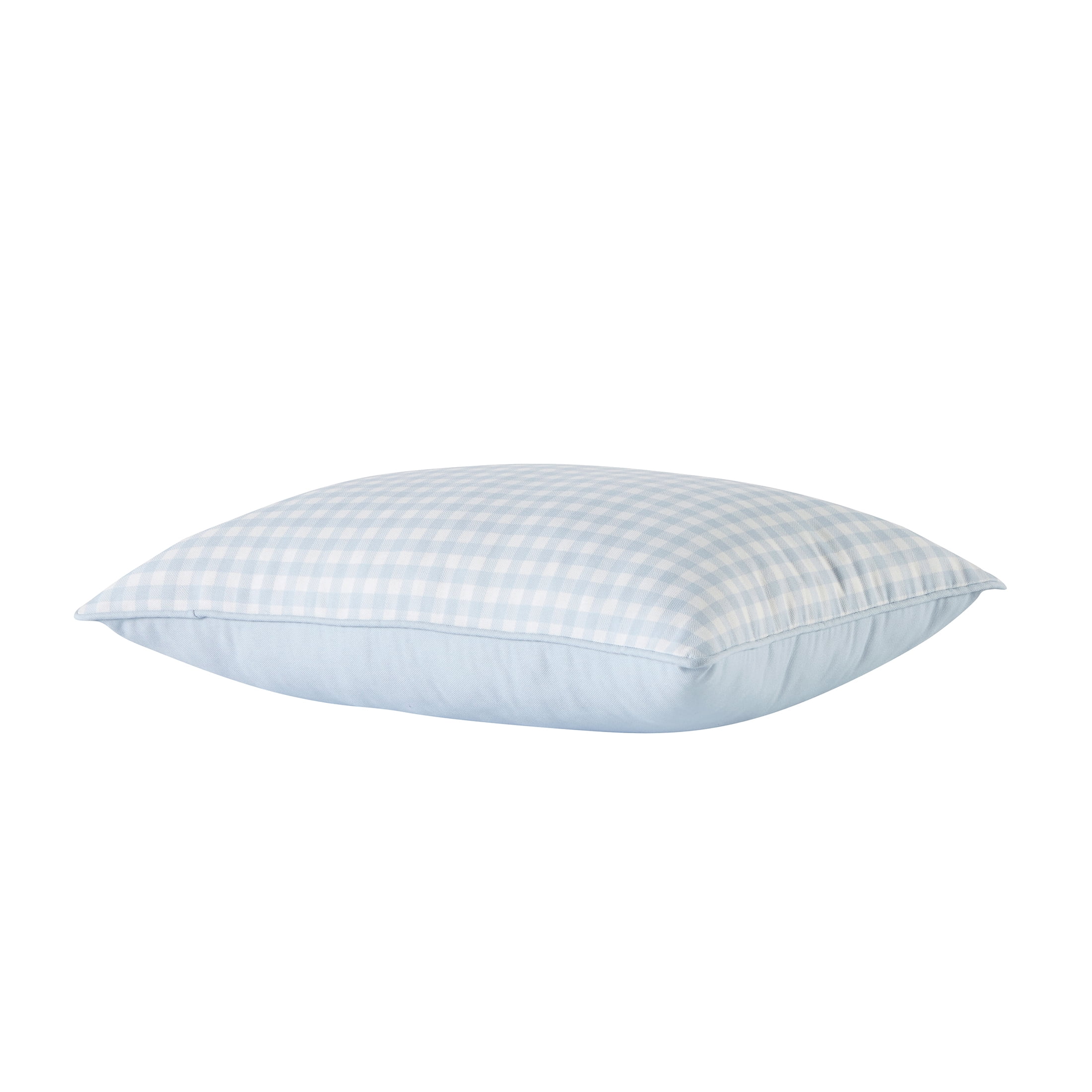My Texas House Blue Gingham 14" x 20" Outdoor Pillow