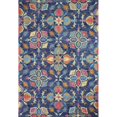 thumbnail image 1 of Bashian R131-NV-2.6X8-AL111 Tapis de Transition Floral Collection Valencia 100 pour Cent Laine Tufté Main, Marine - 2 Pi. 6 Po. x 8 Pi., 1 of 1