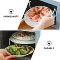 thumbnail image 2 of OULII Support de Cuisine 4 Pcs Support Micro-Ondes Blanc Design Carré PP pour Four à Micro-Ondes, 2 of 8