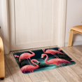 thumbnail image 6 of Flamingo Polyester Non-Slip Machine Washable Area Rugs for Office Floor, 6 of 6