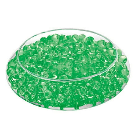 Blue Beads For Christmas Tree Deco Beads (Christmas Green) New Custom Colors 8 Ounce Jar Makes 6 Gallons of Gel Beads Vase Filler ()