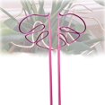 thumbnail image 2 of Plant Clips, Monstera Shaped Plant Support Reusable Sturdy Alloy Plant Stem Support Holder Plant Retaining Support for Indoor and Outdoor Plants Including Flowers Herbs and Vegetables, Rattan Clip, 2 of 7