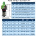 thumbnail image 6 of 3L Front-Entry Dry Suits for Men Kayking Paddling Sailing Rafting Canoeing Cold Wate, 6 of 12