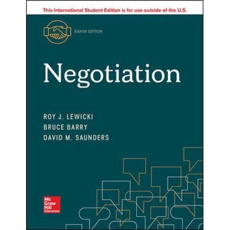 Negotiation, 9781260565591, 1260565599, Paperback, 8 edition