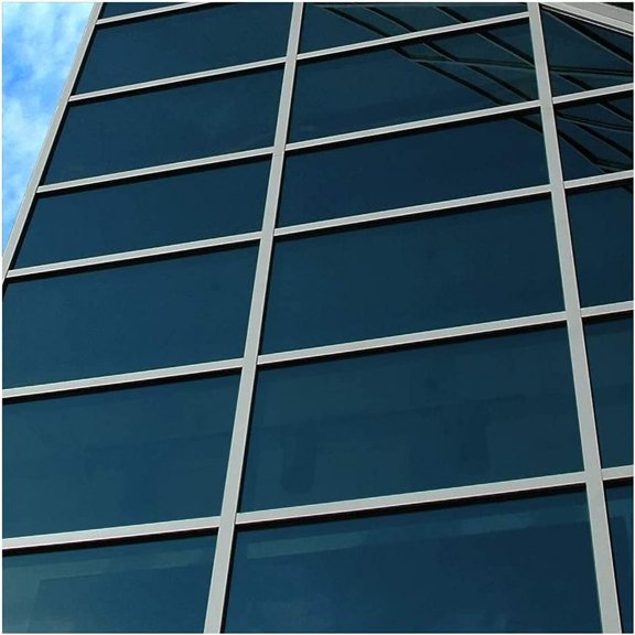 BDF EXNA20 Exterior Window Film Daytime Privacy and Sun Control Natural 20, Black (Dark) - 12in X 14ft