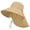 Black, variant on Agiufgs Wide Brim Sun Hat, 22-23 Inch Head Size, UPF 99+ UV Protection, Full Face and Neck Coverage for All-Day Outdoor Comfort, Perfect for Beach, Hiking, and Gardening