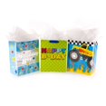 thumbnail image 1 of Hallmark - Bolsa de regalo de cumpleaños grande de 13.0 in con papel de seda (paquete de 3: Monster Truck Happy B-Day Birthday Boy), 1 of 1