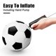 thumbnail image 5 of Pelota de fútbol Innotoys para niños, talla 3, clásica, negra y blanca, con bomba, 5 of 8