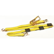 B/a Products Co Tie Down Strap,Wire-Hook,Yellow BA-R100