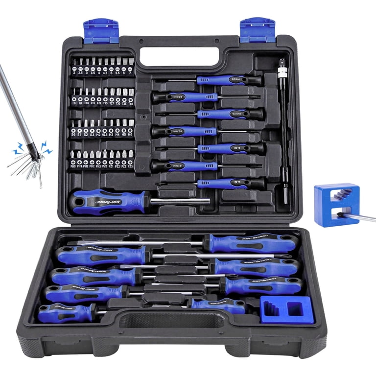 CARTMAN 59-Piece Precision Screwdriver Set with Magnetizer photo 1