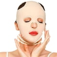 thumbnail image 1 of Vogacara Vendaje reutilizable para la cara en V, herramienta moldeadora de elevación completa para dormir, maquillaje transpirable, cosmético, Tratamientos faciales, 1 of 6