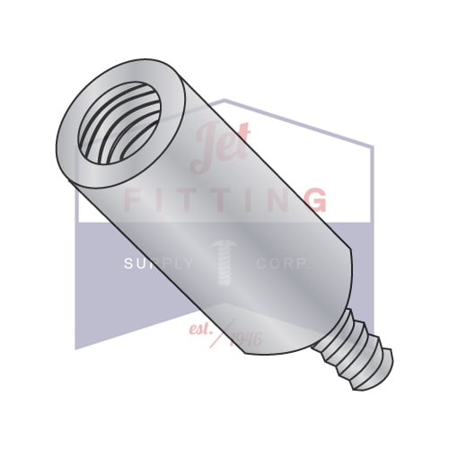 440 x 5/8" 3/16" OD Round Standoffs (MaleFemale) Aluminum (Quantity 1000)