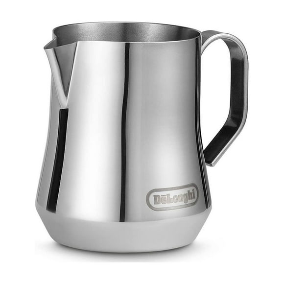 Jarra espumadora de leche De'Longhi DLSC060 de acero inoxidable, 350 ml