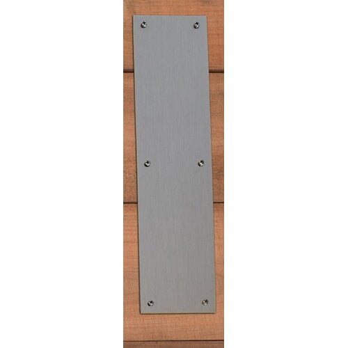 Brass Accents Push Plate