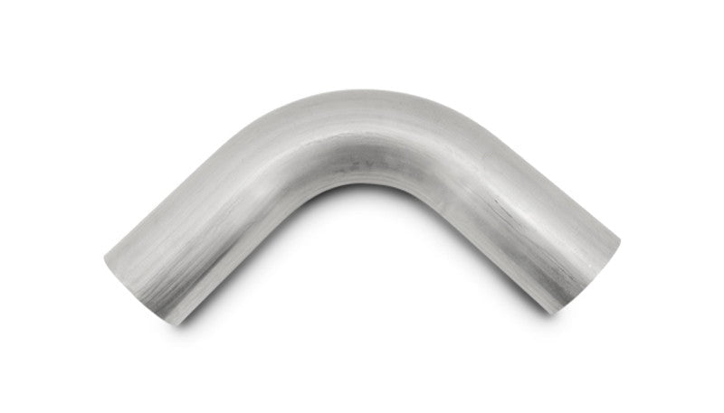 Vibrant 321 Stainless Steel 90 Degree Mandrel Bend 1.75in OD x 2.625in CLR - 16 Gauge Wall Thickness (13882)