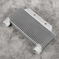 thumbnail image 3 of Silver Aluminum Alloy Engine Oil Cooler Radiator 15 Rows Universal Motorcycle Parts, 3 of 3