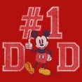 thumbnail image 2 of Mens Mickey & Friends Father's Day Mousey #1 Dad Tank Top, 2 of 4