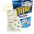 thumbnail image 2 of (Price/Case)Flipz 12/5 Oz. White Fudge Covered Pretzels In A Stand Up Pouch, 2 of 5