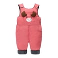 thumbnail image 3 of Ruyang Baby Cute Animal Puffer Snow Bib Overalls Toddler Zip up Ski Jumpsuit Winter Waterproof Warm Clothes Down Snowsuit, 3 of 9