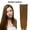 Golden Auburn, variant on Nvzi Long Hair Extensions 55cm/22in Light Brown - 1 Pcs Matte High-Temperature Fiber Hair Extensions, Perfect for Ideal for Women's Hairstyle Enhancement