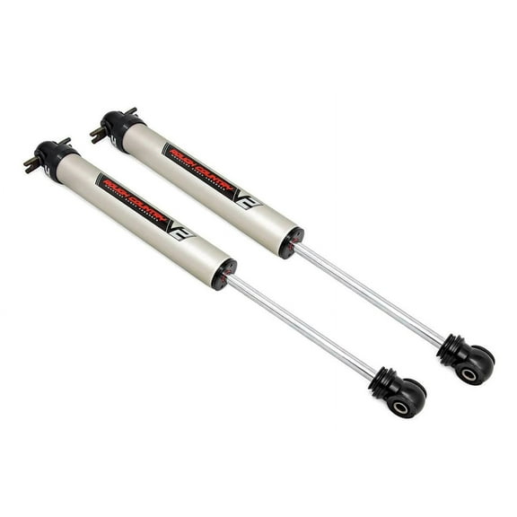 Rough Country 0-3" V2 Rear Shocks for 1997-2006 Jeep Wrangler TJ - 760775_B