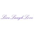 thumbnail image 1 of Accueil Citation "Amour Rire en Direct" 16Colors Amovible Autocollant Mural Décor Cadeau, 1 of 5