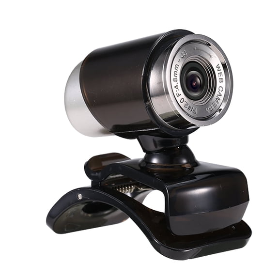 480P Webcam Live Streaming Webcam 360 Degree Rotatable USB Web Camera for PC Laptop Clip-On Webcam for Video Conference Meeting Gaming Desktop Office