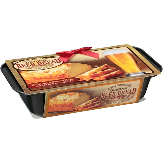 Amber Harvest Mills Original Beer Bread Baking Mix 16 oz. Pack