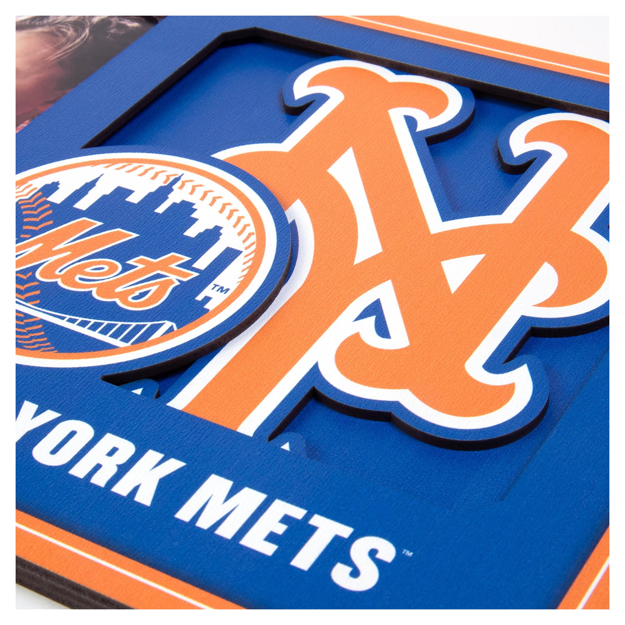 IDNA New York Mets 3D Logo Series Picture Frame