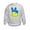 Ash Gray, variant on CafePress - Ukrainian Flag Peace Sign Ukraine Nativ Sweatshirt - Kids Sweatshirt, Youth Crew Neck Sweatshirt