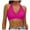 RD2, variant on Women's Push Up Bikini Top - V-Neck Swimwear with Removable Pads - Nylon/Spandex, XXL - Navy Blue Summer Beachwear