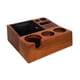 thumbnail image 3 of Base de almacenamiento de la estación de manipulación de espresso de madera Multifunción Coffee Tamper Station Coffee Organizer para Hotel Worktop Bar, 3 of 9