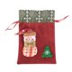 thumbnail image 5 of CHAO Bolsas de regalo de Navidad, paquete de 2 bolsas de regalo de Navidad con cordón, bolsas de tela reutilizables, bolsas de regalo de Navidad portátiles con cordón para decoración navideña, dulces, 5 of 5