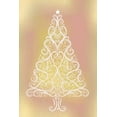 thumbnail image 2 of Allen, Kimberly 11x14 Black Ornate Wood Framed with Double Matting Museum Art Print Titled - Frosted Christmas Gold, 2 of 4