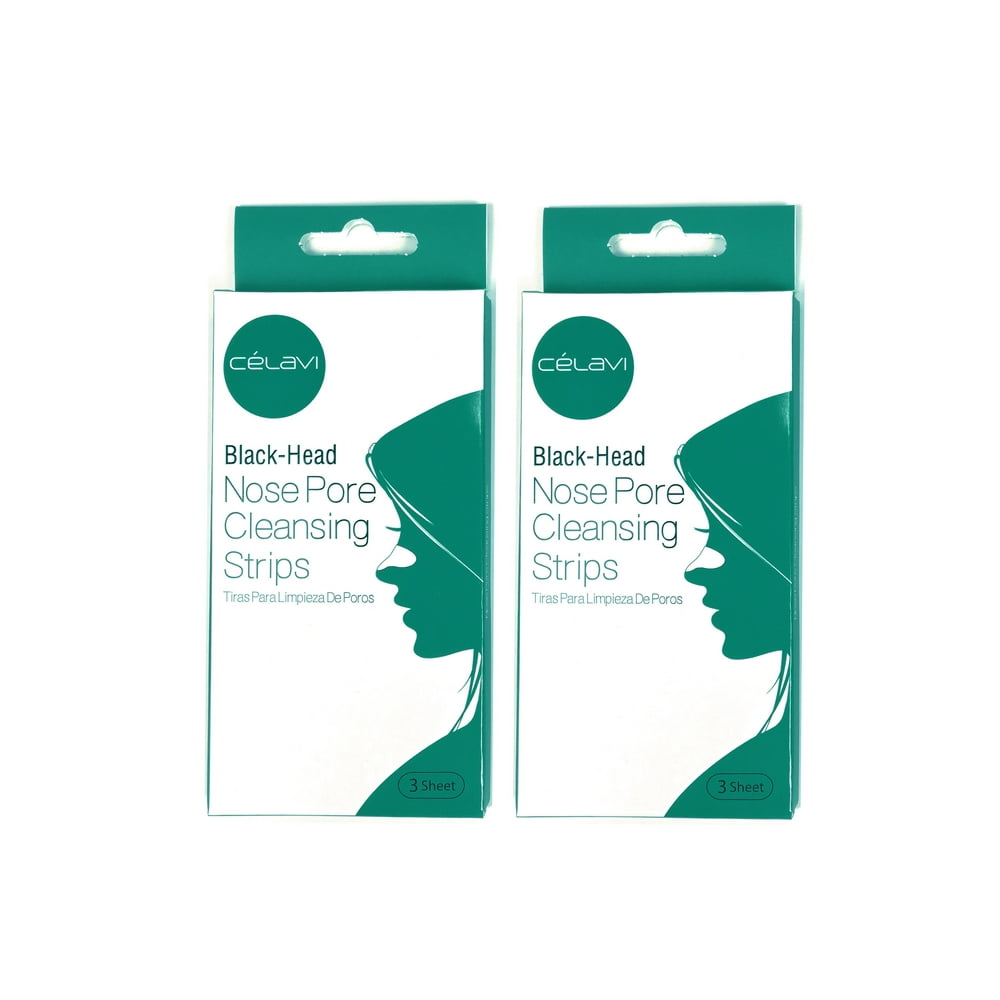Celavi Nose Pore Cleansing Strips Original 2 Packs (6 Strips Total